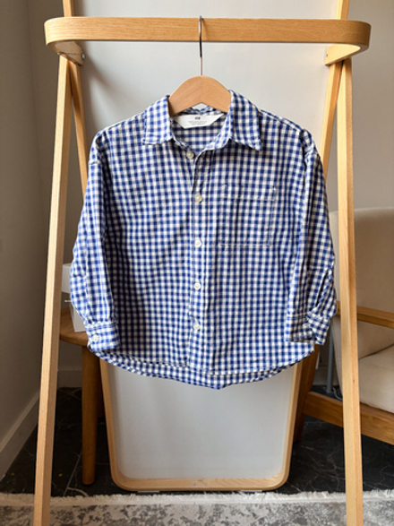 Хлопковая рубашка H&M, 92