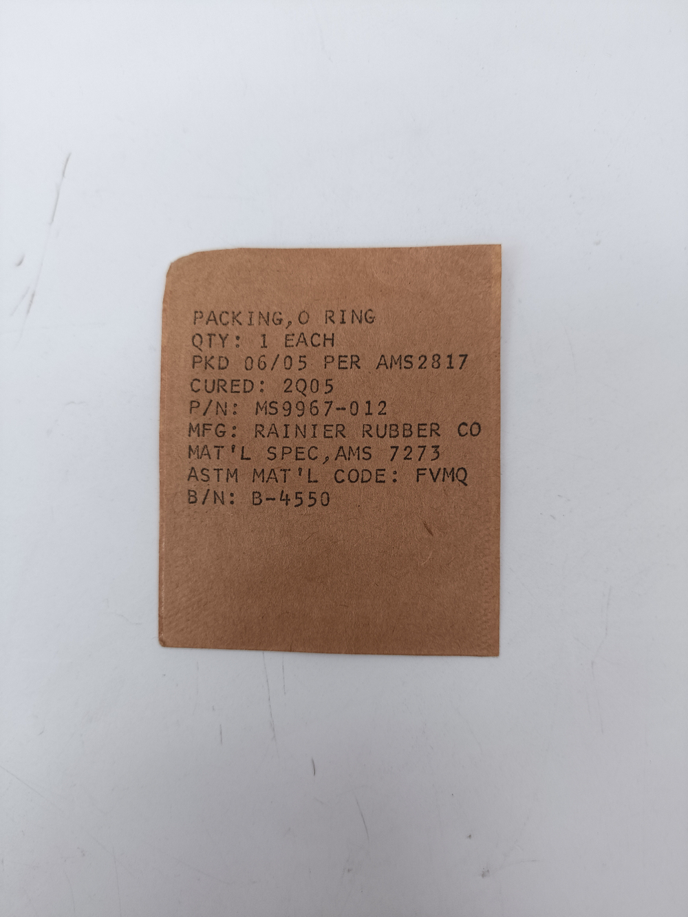 Уплотнение MS9967-012