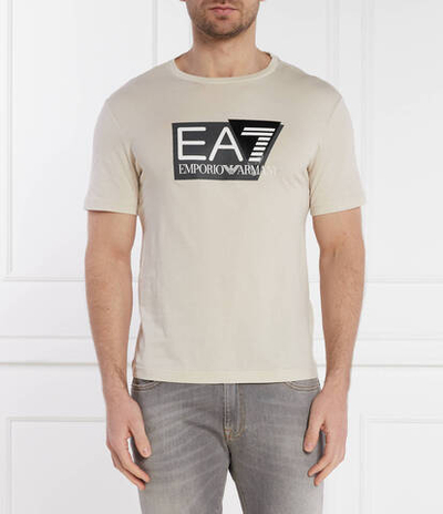 Футболка EA7 - бежевый(3DPT81 PJM9Z)