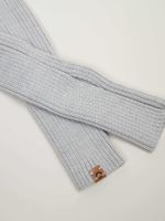 Митенки вязаные "Жемчуг" 7+