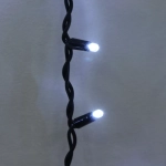 Гирлянда для улицы ЗАНАВЕС «Мерцание» ш2* в6,0 м 960 ламп LED, чёрный провод,1 реж.,IP-65, Белый (возможность соединения)