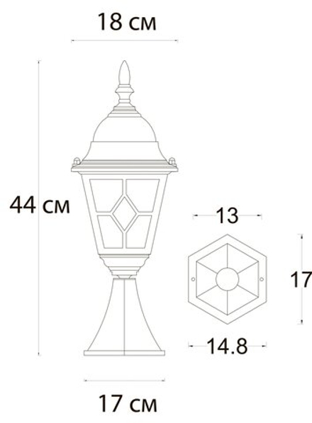 Ландшафтный светильник Arte Lamp MADRID