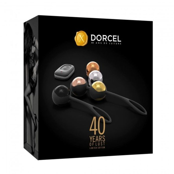 Набор вагинальных шариков Dorcel Training Balls, с вибрацией