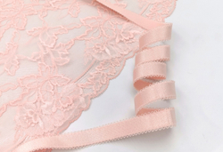 Бретелечная резинка, с фестоном, 14 мм, светло-розовый (Артикул BR642/14R-927), м