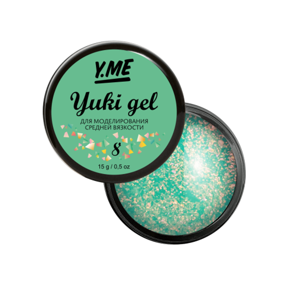 Y.me Гель Yuki gel 08, 15г