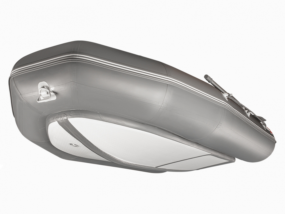 Лодка ПВХ X-River Rocky 355 НДВД + усиленное дно и баллон, синий/фурнитура черная увеличенный транец