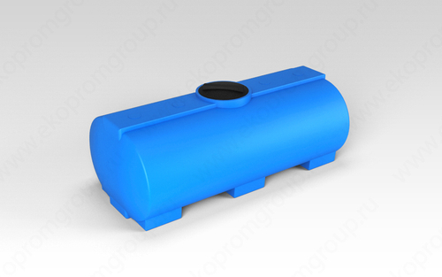 Ёмкость пластиковая пищевая ЭкоПром ЭВГ 750 л. горизонтальная (86x184x71см;черный) - арт.555403