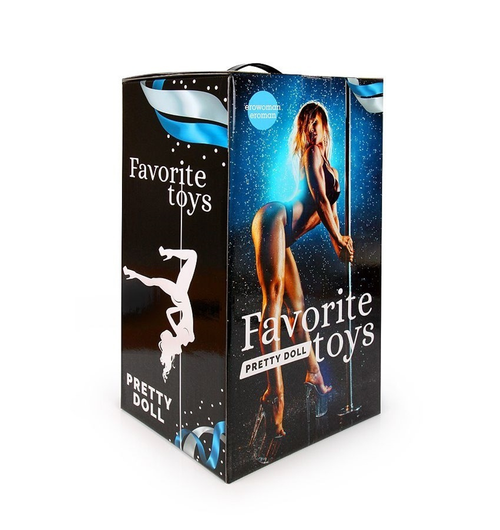 Кукла надувная с вибрацией и реалистичной головой Анжелика два отверстия 155 см