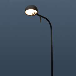 Торшер Brooke 125 см, черный