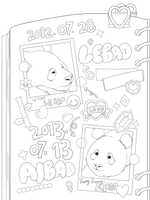 Bao Family. Coloring Book