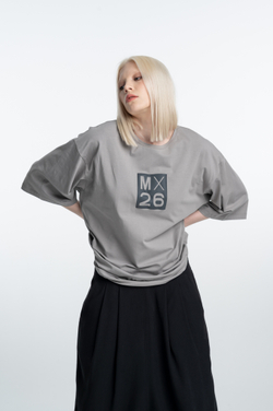 Футболка oversize из легкого трикотажа