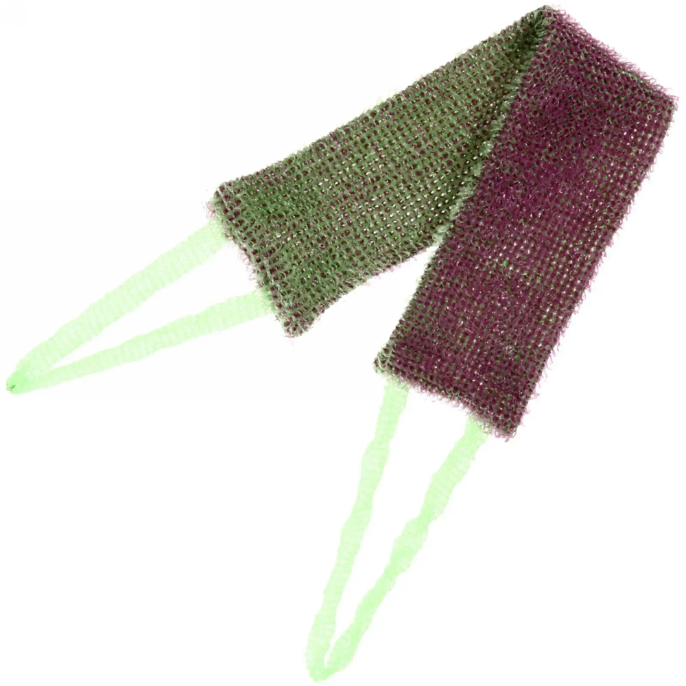 Мочалка для тела полипропиленовая «Пояс банный», двусторонний, 50*10см