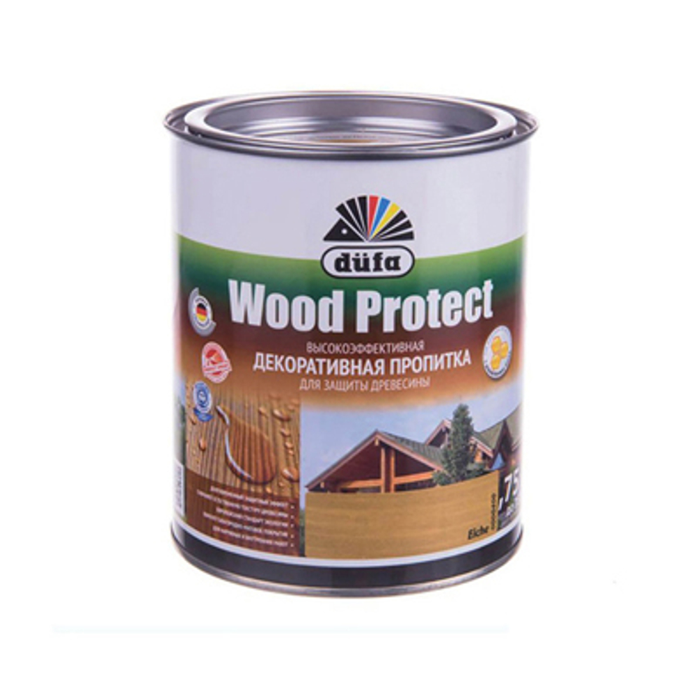 ДЮФА Wood Prottct пропитка  дуб  0,75 л
