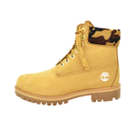 Timberland 6 Inch Premium Boot "Wheat Nubuck With Camouflage Collar"