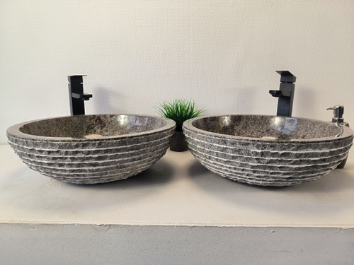 Раковина из мрамора ПАРА! Bowl Grey Marmo BM-65635 45*45*15