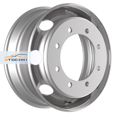 Accuride 6,75x19,5/8x275 ET136 D221 M20 Silver (RZB35654OE) (10,5 мм) 2 500 кг