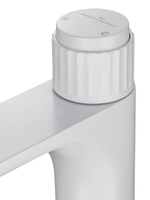 Смеситель для раковины WONZON & WOGHAND CLICK, Белый матовый (WW-A40412-MW)