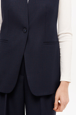 1949 Жилет женский (темно-синий)