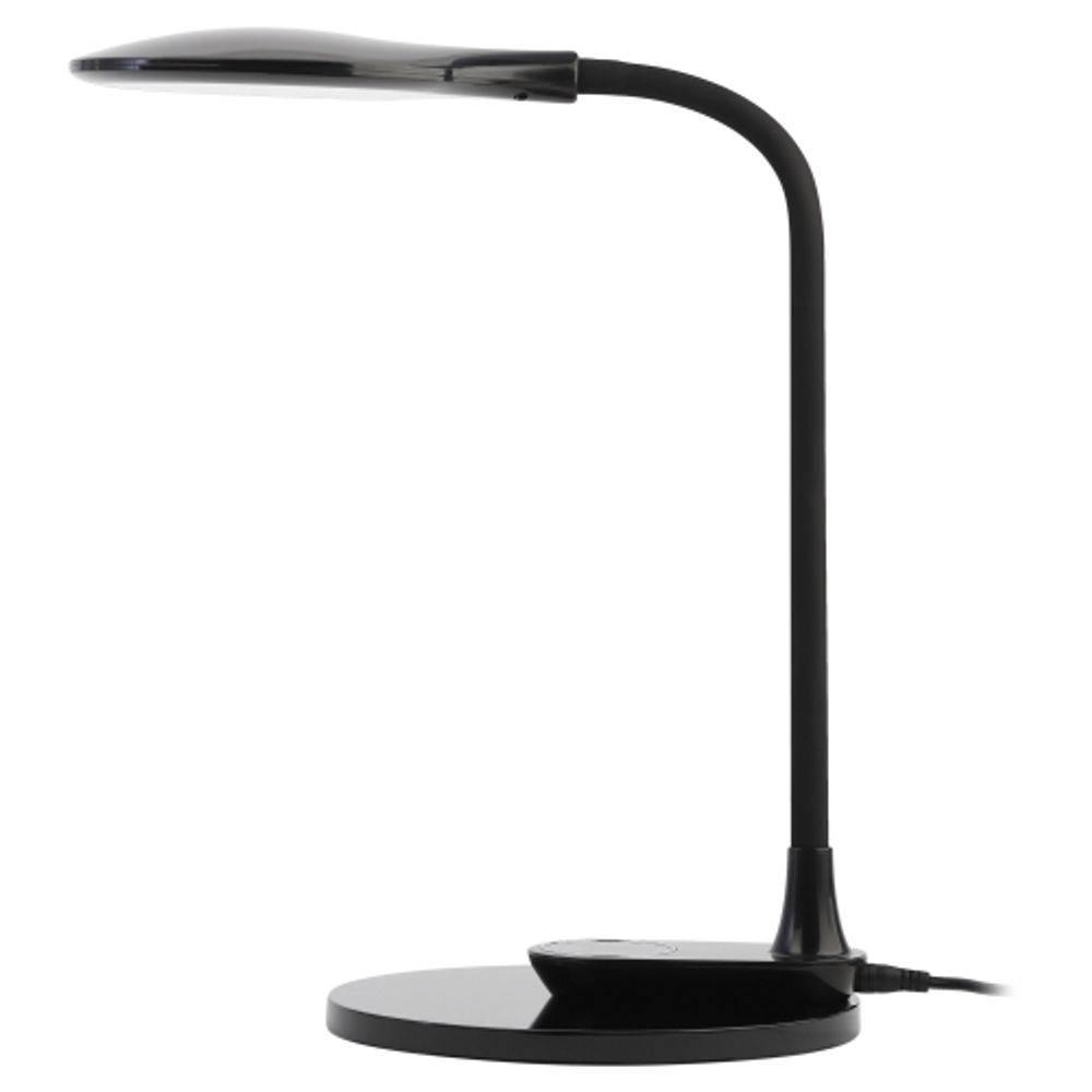 Настольный светильник ЭРА NLED-498-10W-BK светодиодный сo съемным основанием черный | Светодиодные настольные лампы