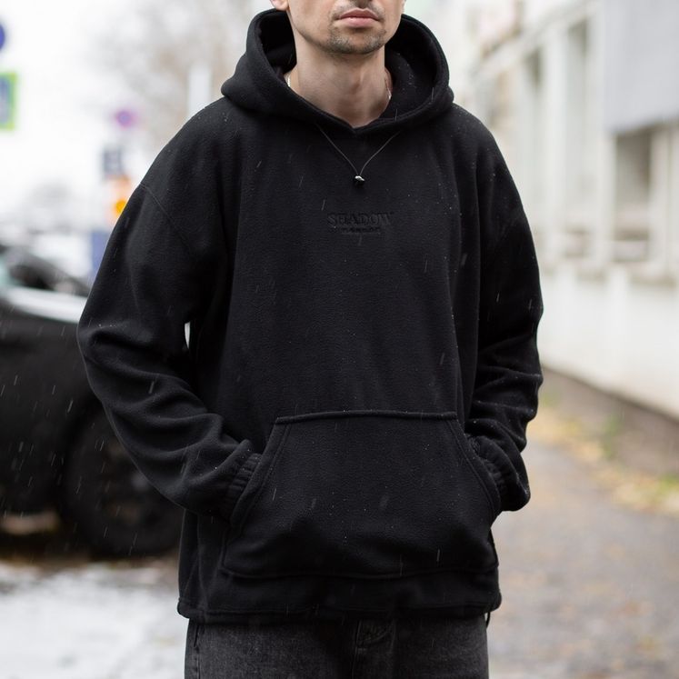 Худи SHADOW Fleece Total, черный