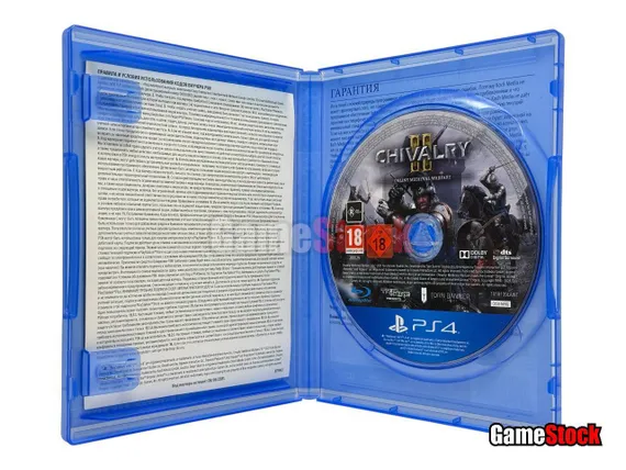 PS4 Chivalry 2 Требуется РS+ (Б/У, Русские субтитры, CUSA-16982)
