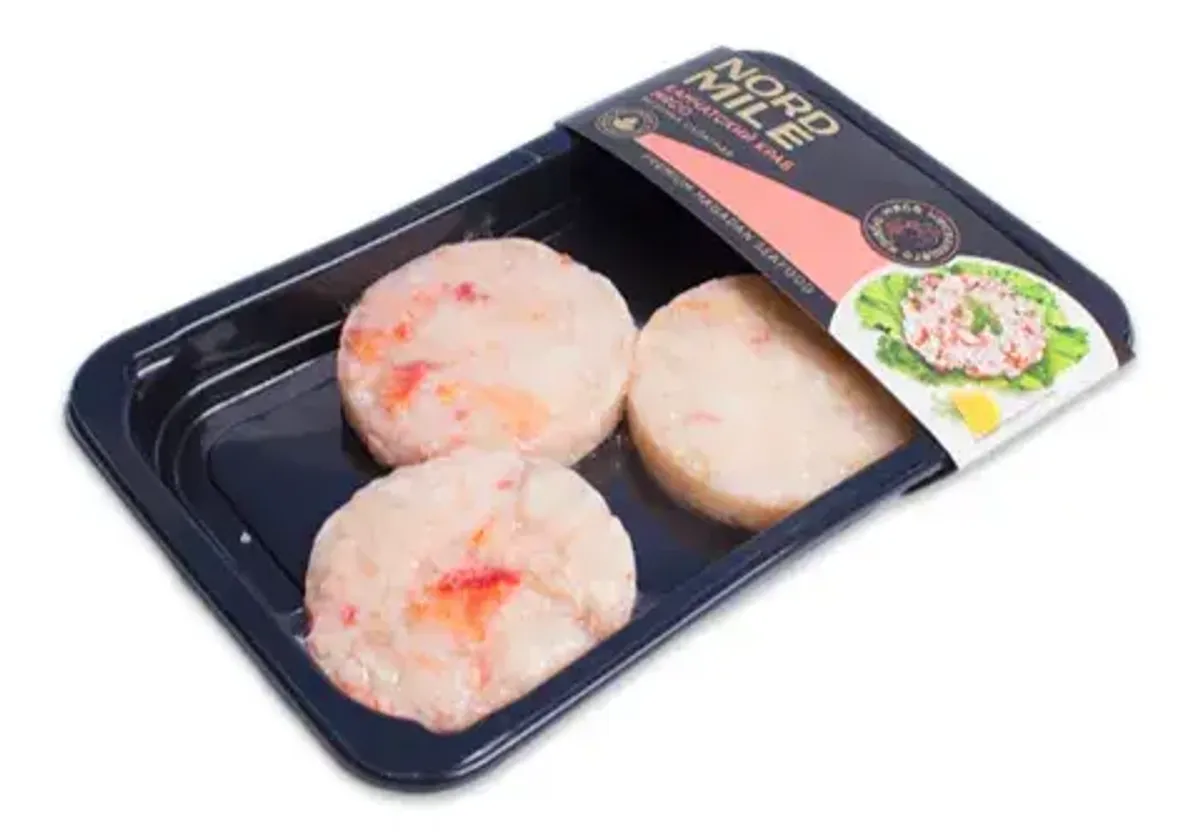 Мясо камчатского краба, роза салатная Nord Mile, 300г