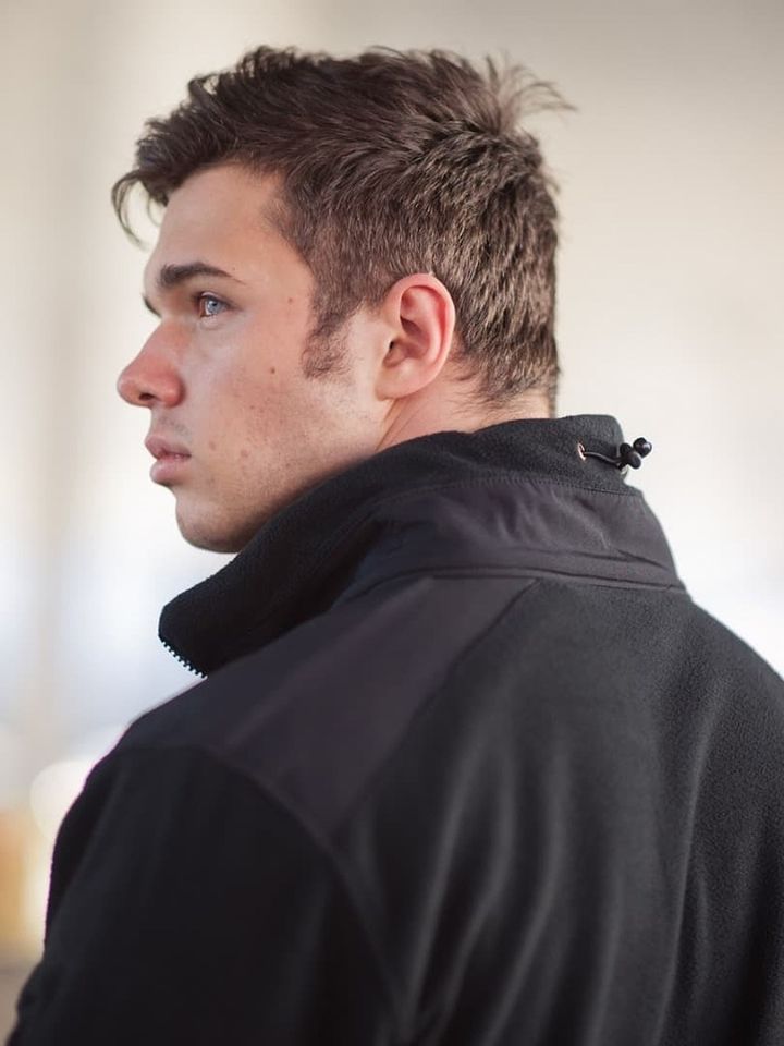 Кофта флисовая тактическая (черная)