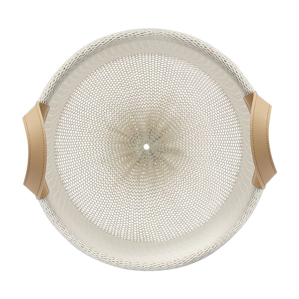 Корзина для хранения Sustainable collection, Ø32х28 см, молочная