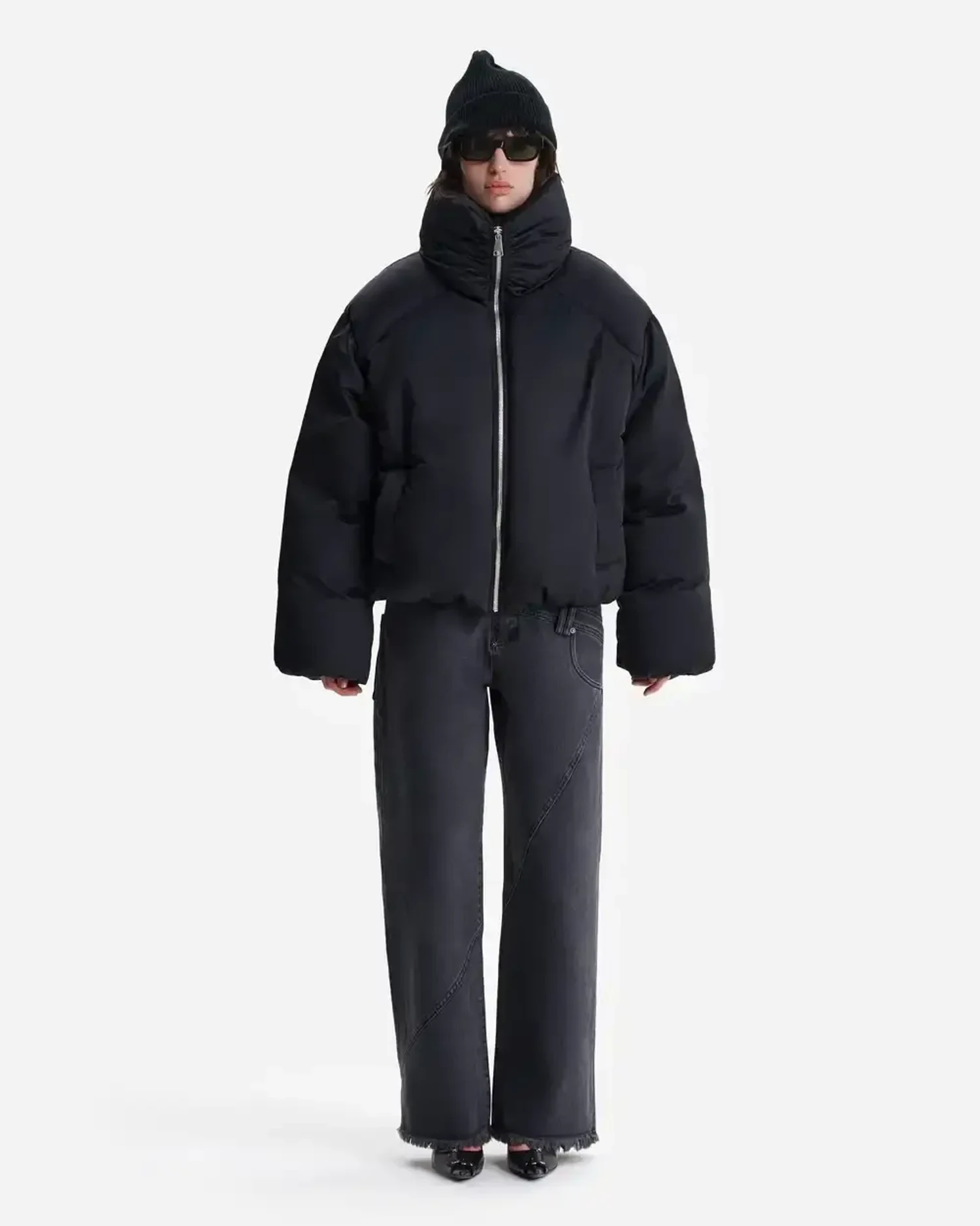 Пуховик-подушка