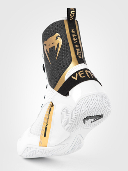 Боксерки Venum Elite White/Black-Gold