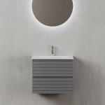 Тумба с раковиной Sancos Folk 60 FL60GS Grey soft