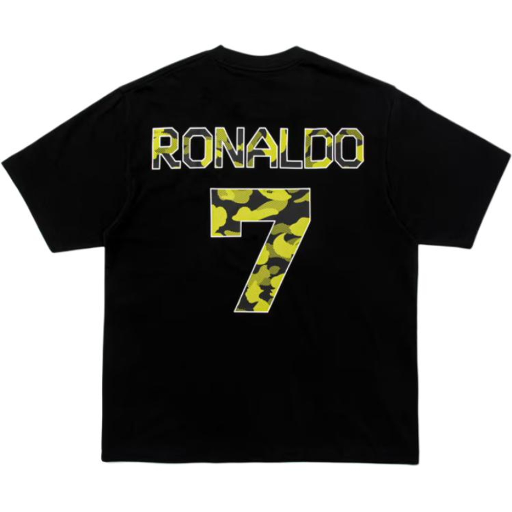 A Bathing Ape Bathing Ape Cr7 Life Футболка Regular Sleeve Bap Ss26 104