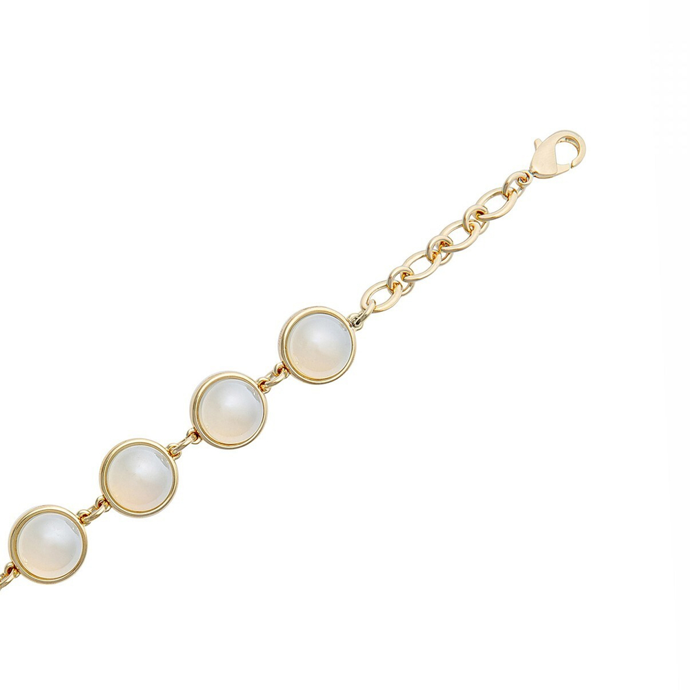 Браслет классический Possebon Pearl Opaline C1362.25 BW/G