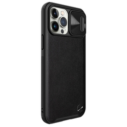 Противоударный чехол Nillkin CAMSHIELD Leather Case с защитой камеры для iPhone 13 Pro Max