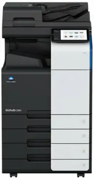 МФУ лазерное Konica Minolta bizhub C250i, цветн., A3, черный/белый