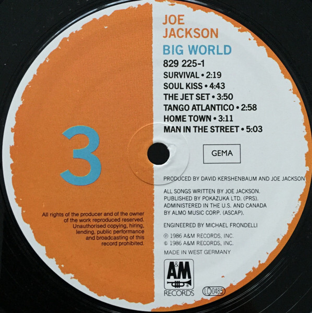 Joe Jackson / Big World (2LP)