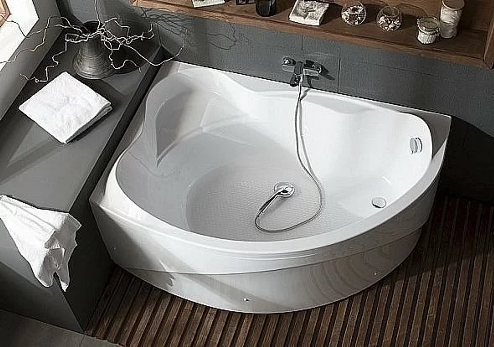 Акриловая ванна Aquanet Jamaica 160x110 с к/с