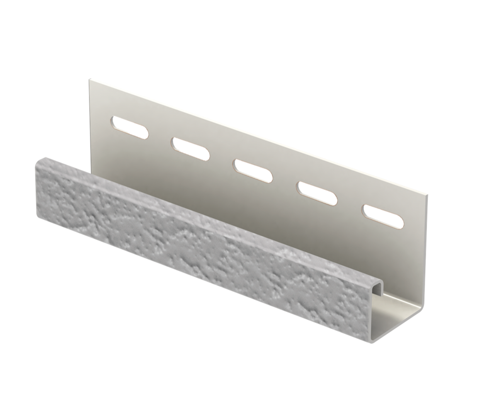 Джей профиль Ю-пласт Стоун-Хаус S-Lock Клинкер Нордик Дым 3,05м