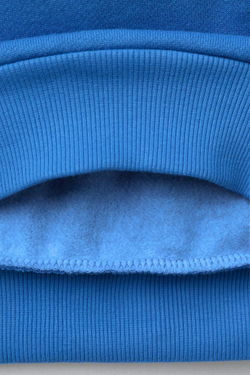 ZARA ХУДИ С КАПЮШОНОМ И НАДПИСЬЮ, СИНИЙ