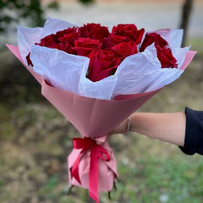 Букет "Бордо" 15 шт.