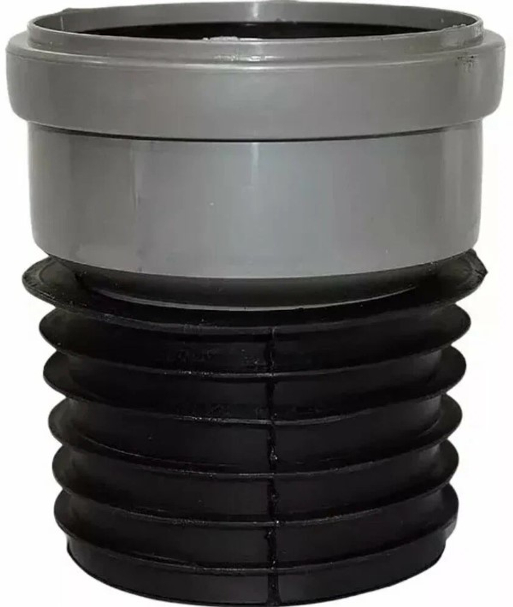 Переход эксцентр. с чугуна на пластик ВСТАВНОЙ 90х110