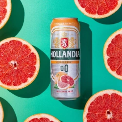 Пиво безалкогольное Hollandia Грейпфрут, 0,45 л