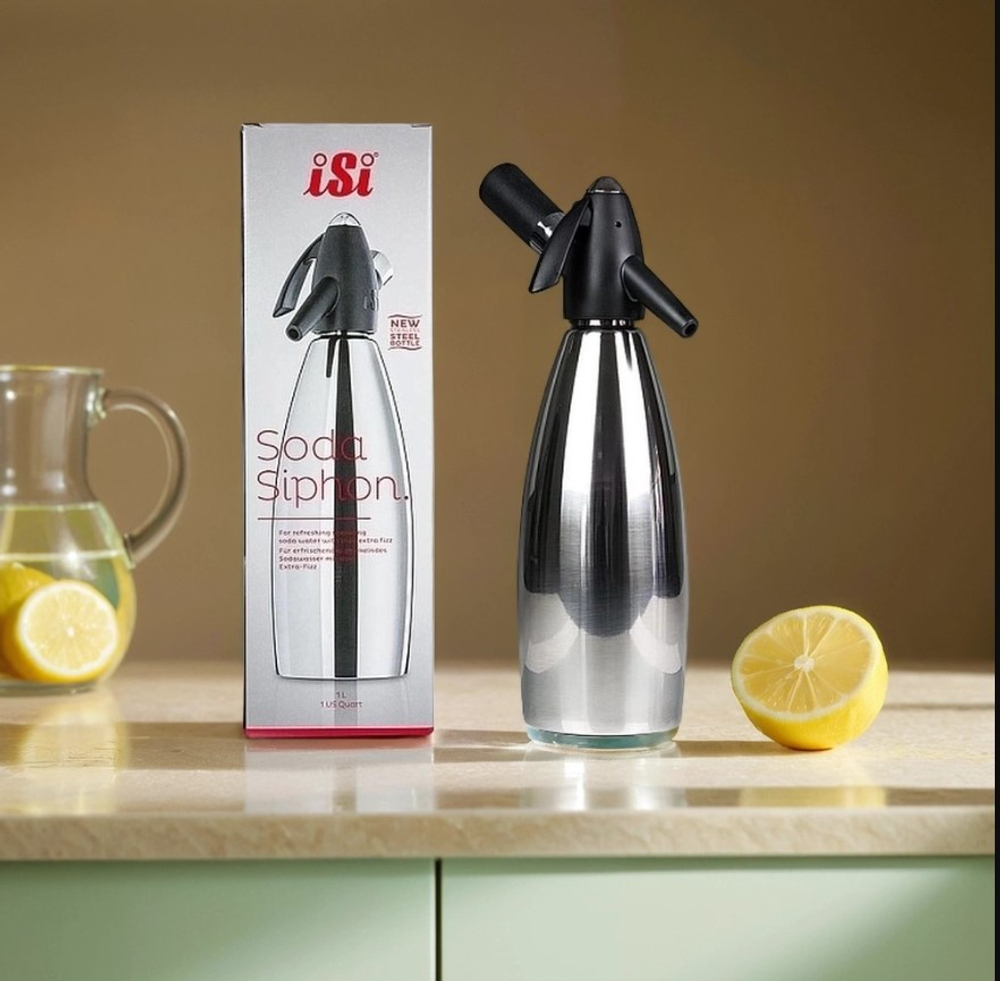 Сифон для газирования воды Isi 0,9л