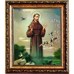 Фома Аквинский. Икона на холсте.