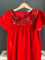 Новое бархатное платье H&M, 140