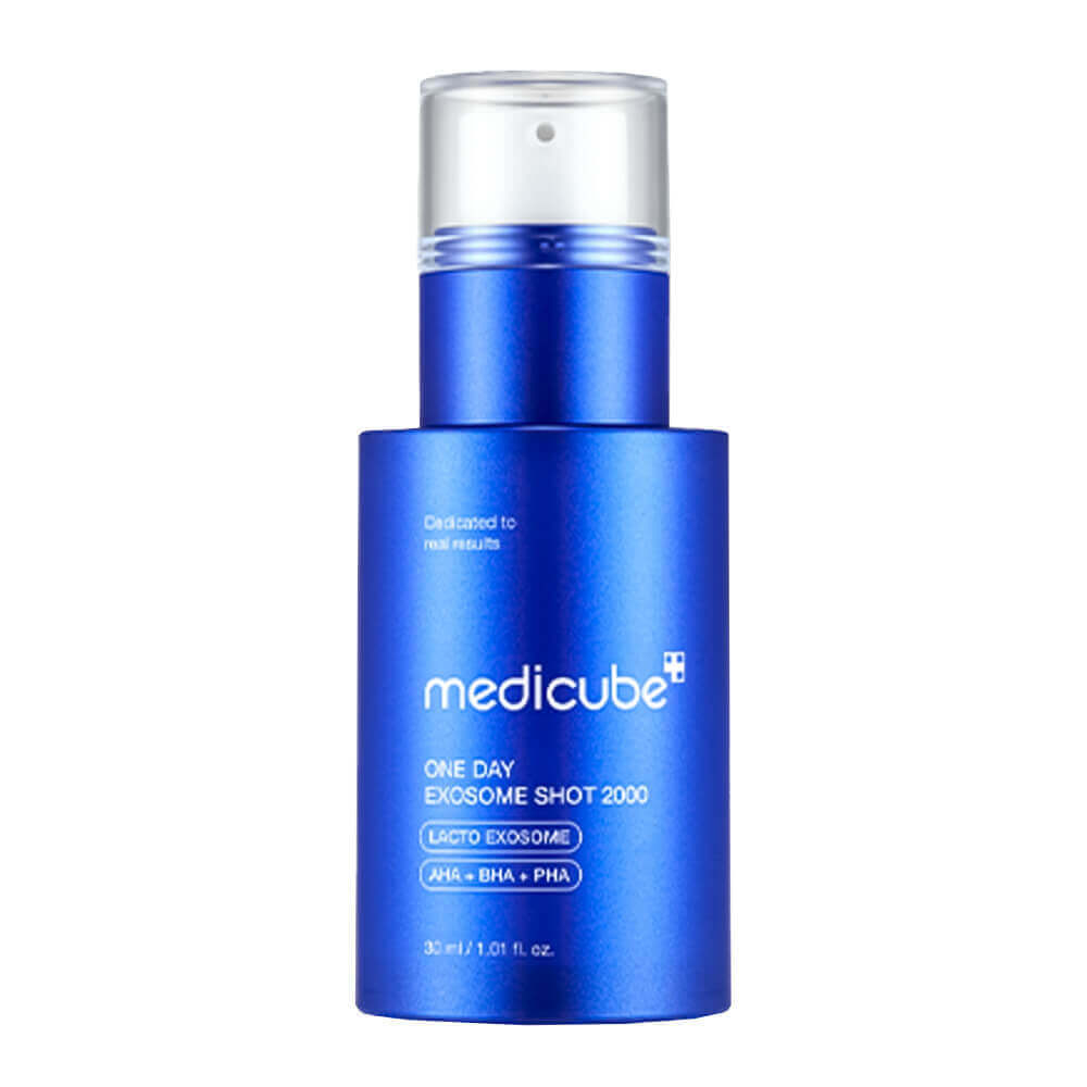 Деликатная ампула с микроиглами для сужения пор medicube One Day Exosome Shot Pore Ampoule 2000, 30мл