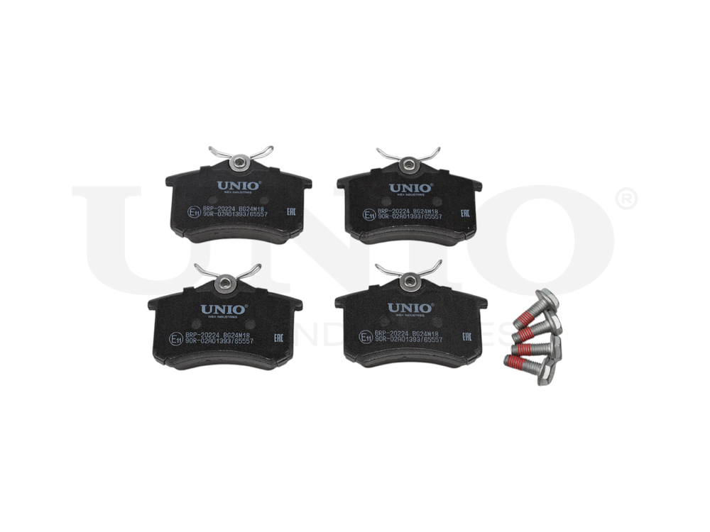 Колодки тормозные диск. задние UNIO BRP-20224