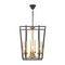 Подвесная люстра Lumina Deco Afres LDP 1246-4 BK+MD