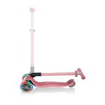 Самокат Globber Primo Foldable Plus Lights светло-розовый