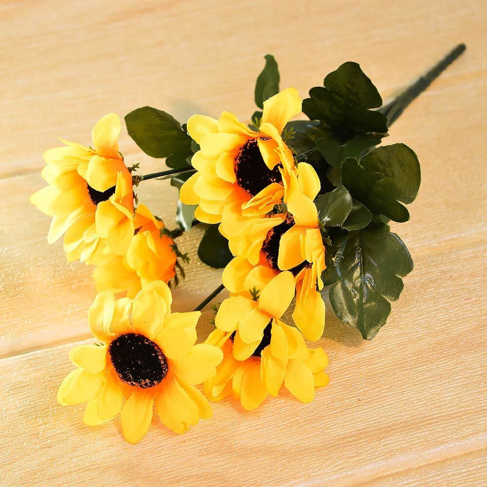 Цветы искусственные 7 цветков 30см